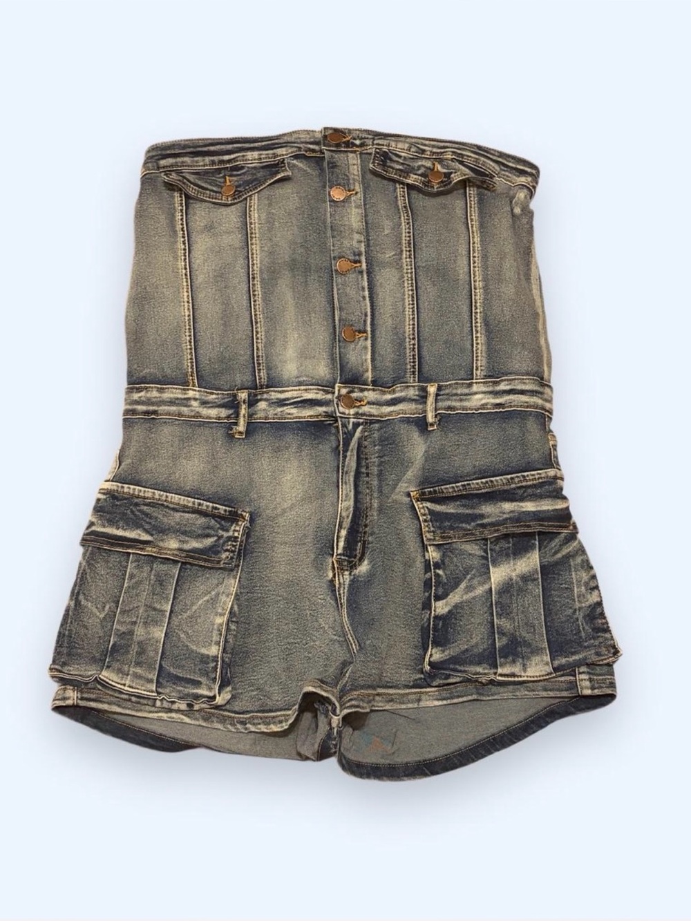 DENIM NWT ROMPER